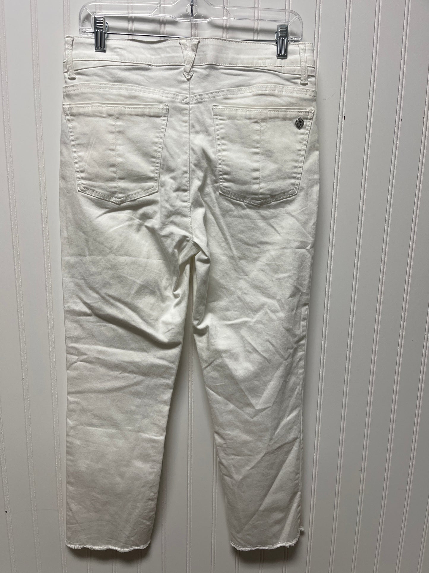 Jeans Straight By Democracy In White, Size: 8