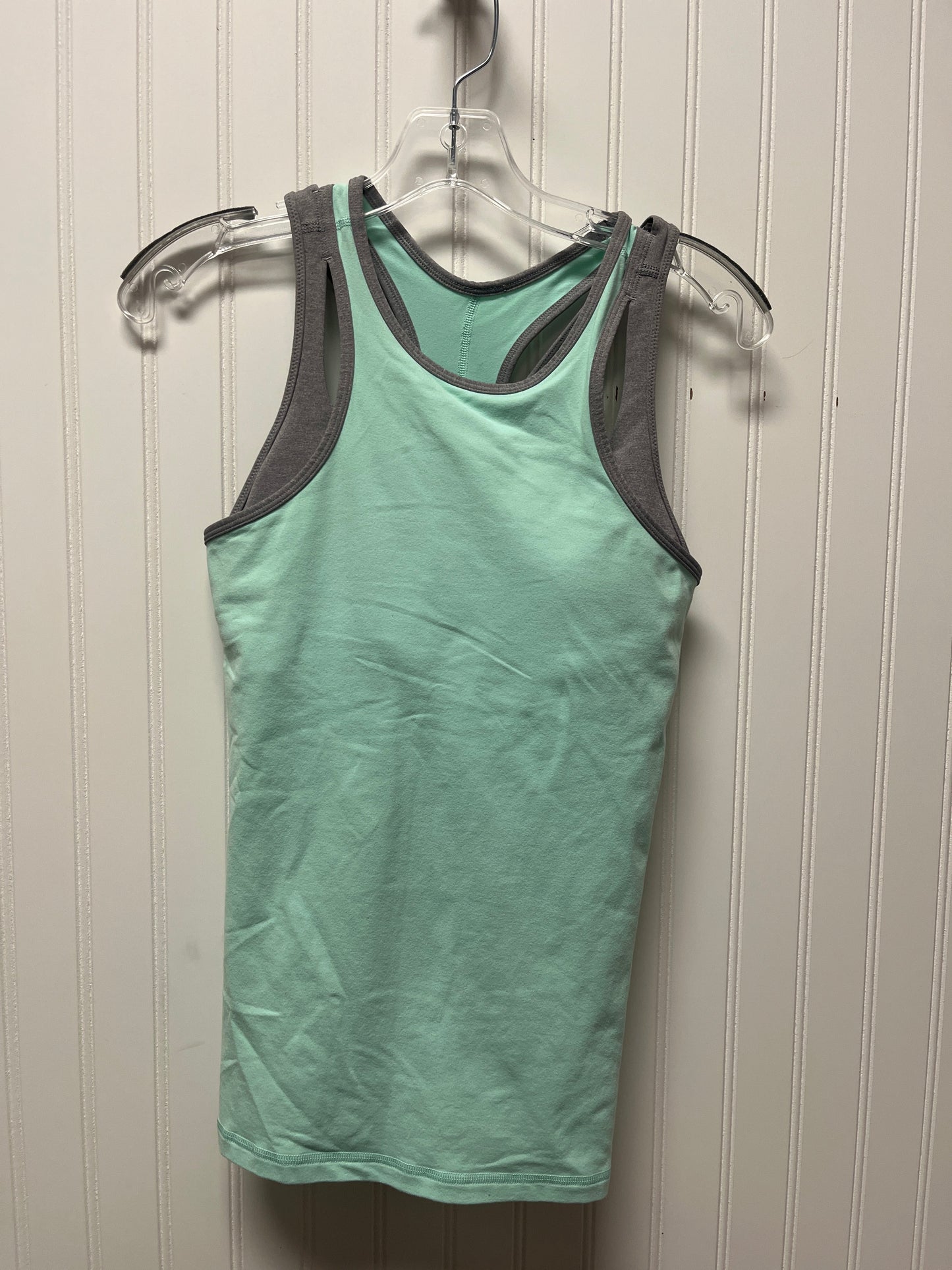 Athletic Tank Top By Lululemon In Green, Size: S