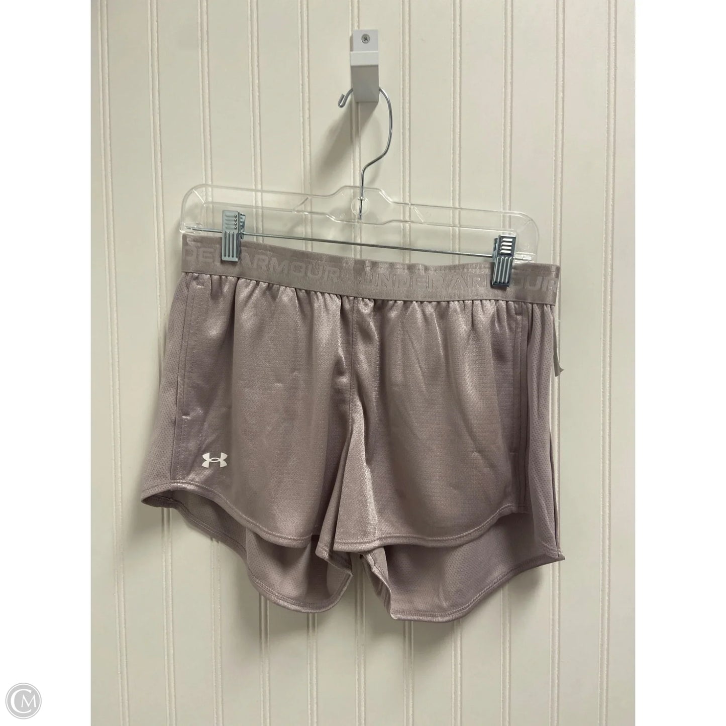 Athletic Shorts By Under Armour In Grey, Size: M