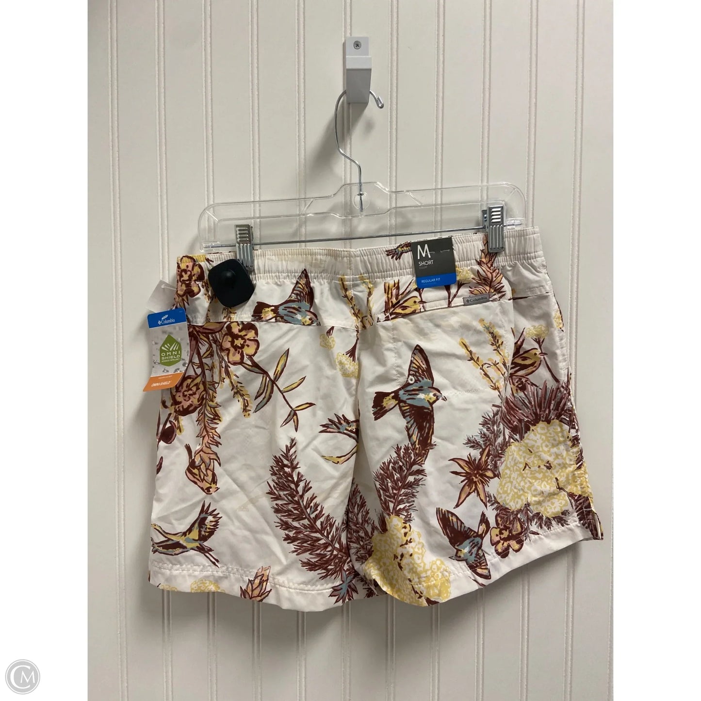 Athletic Shorts By Columbia In Floral Print, Size: M