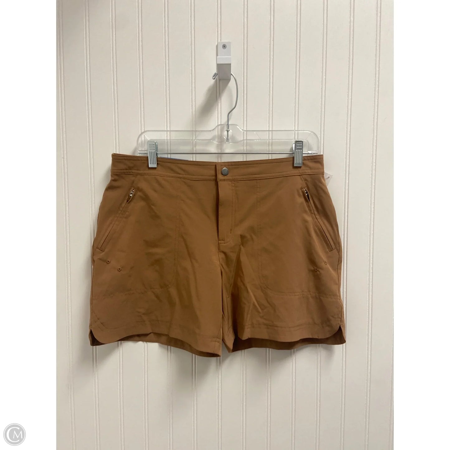 Athletic Shorts By Reel Legends In Brown, Size: S