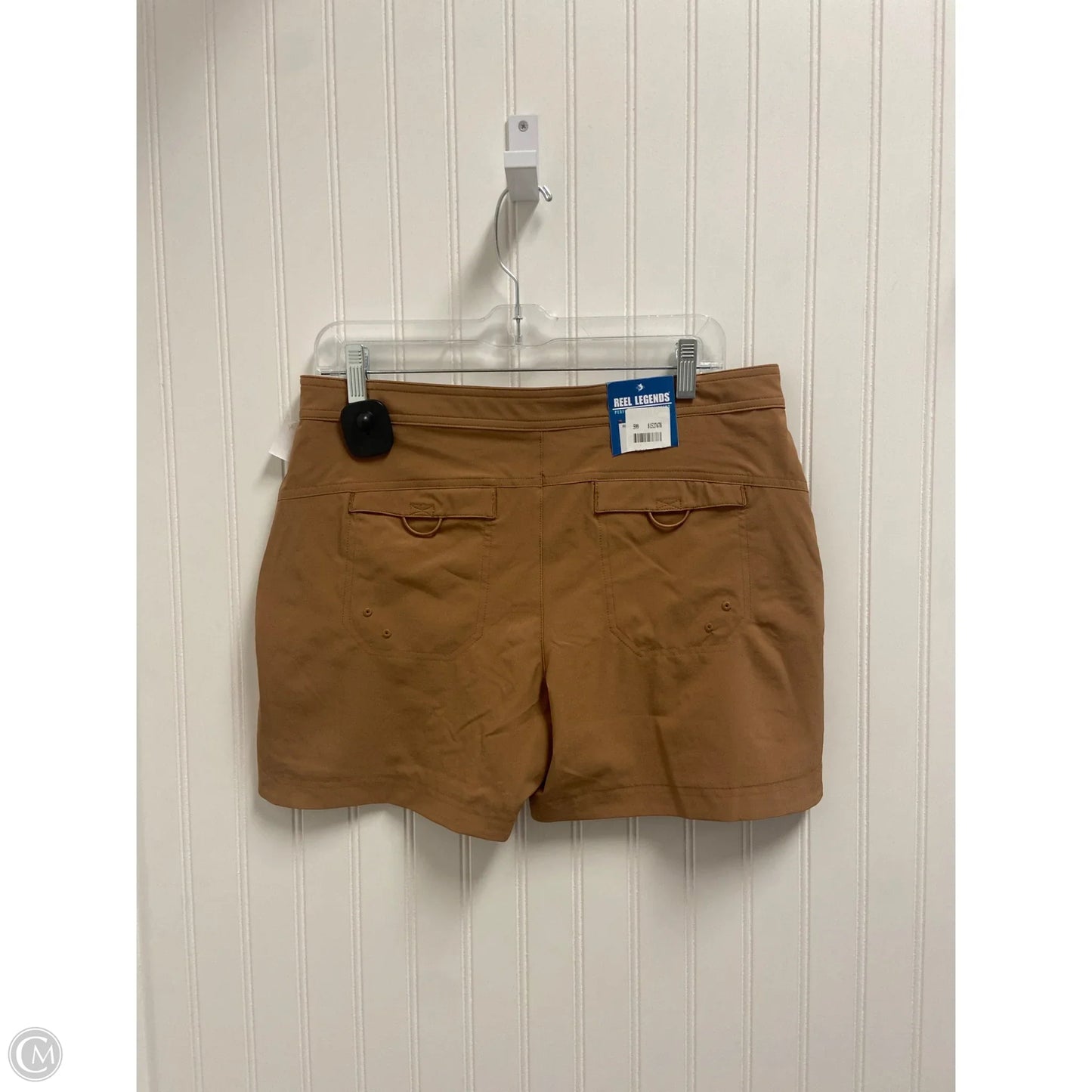 Athletic Shorts By Reel Legends In Brown, Size: S