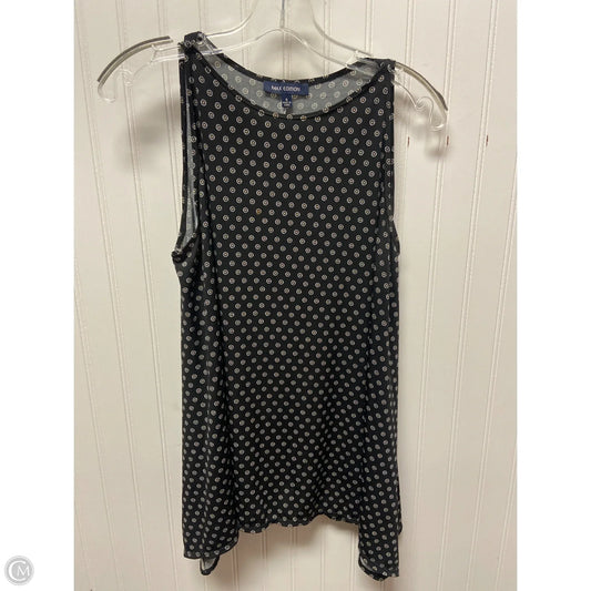 Top Sleeveless By Max Edition In Black, Size: S