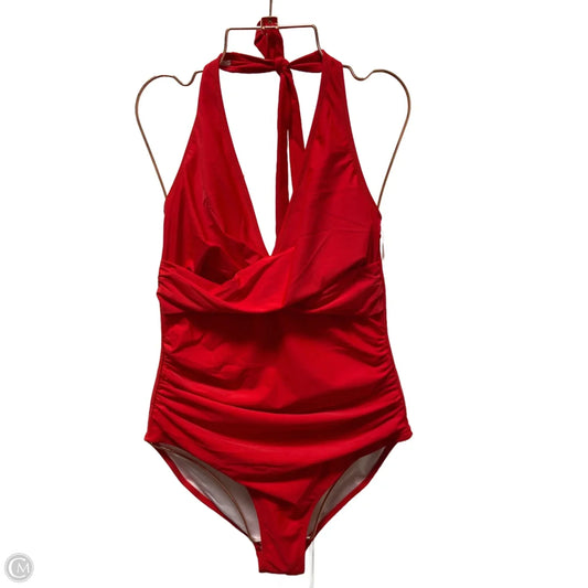 Swimsuit By Clothes Mentor In Red, Size: M