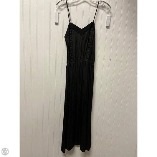 Dress Casual Midi By H&m In Black, Size: Xs