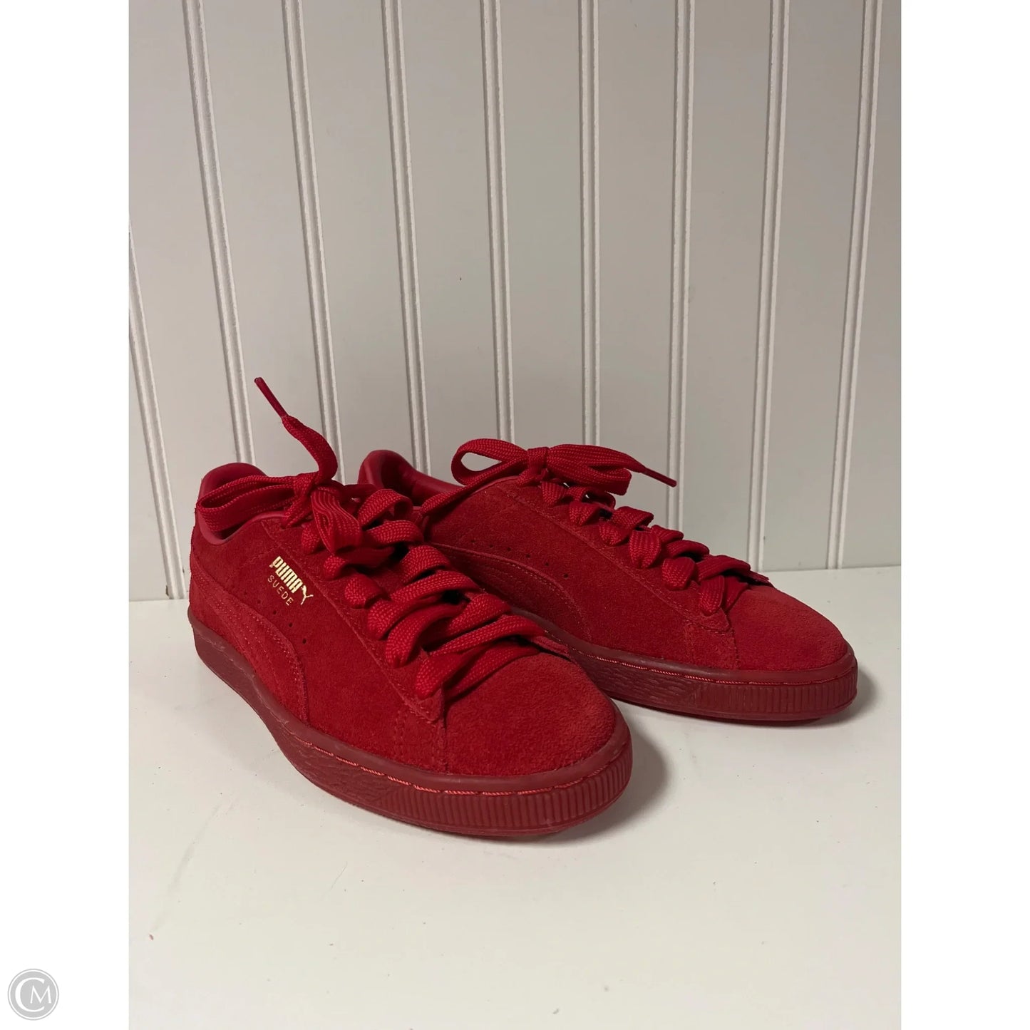 Shoes Sneakers By Puma In Red, Size: 6