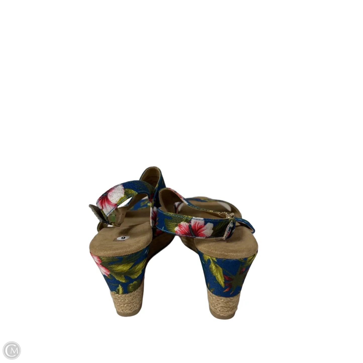 Shoes Heels Block By White Mountain In Blue, Size: 9