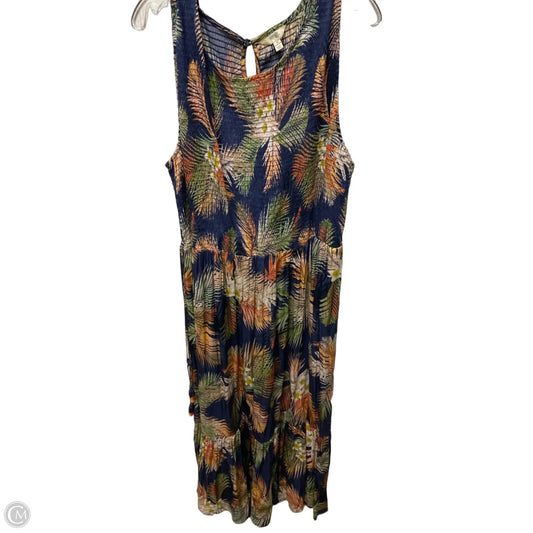 Dress Casual Maxi By Terra & Sky In Blue, Size: 2x