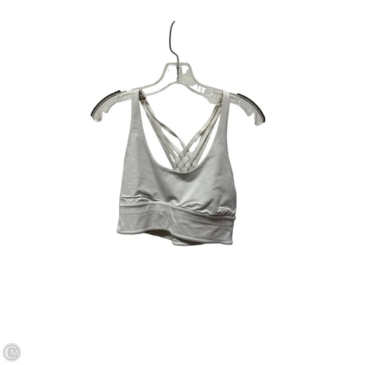 Athletic Bra By Lululemon In White, Size: L