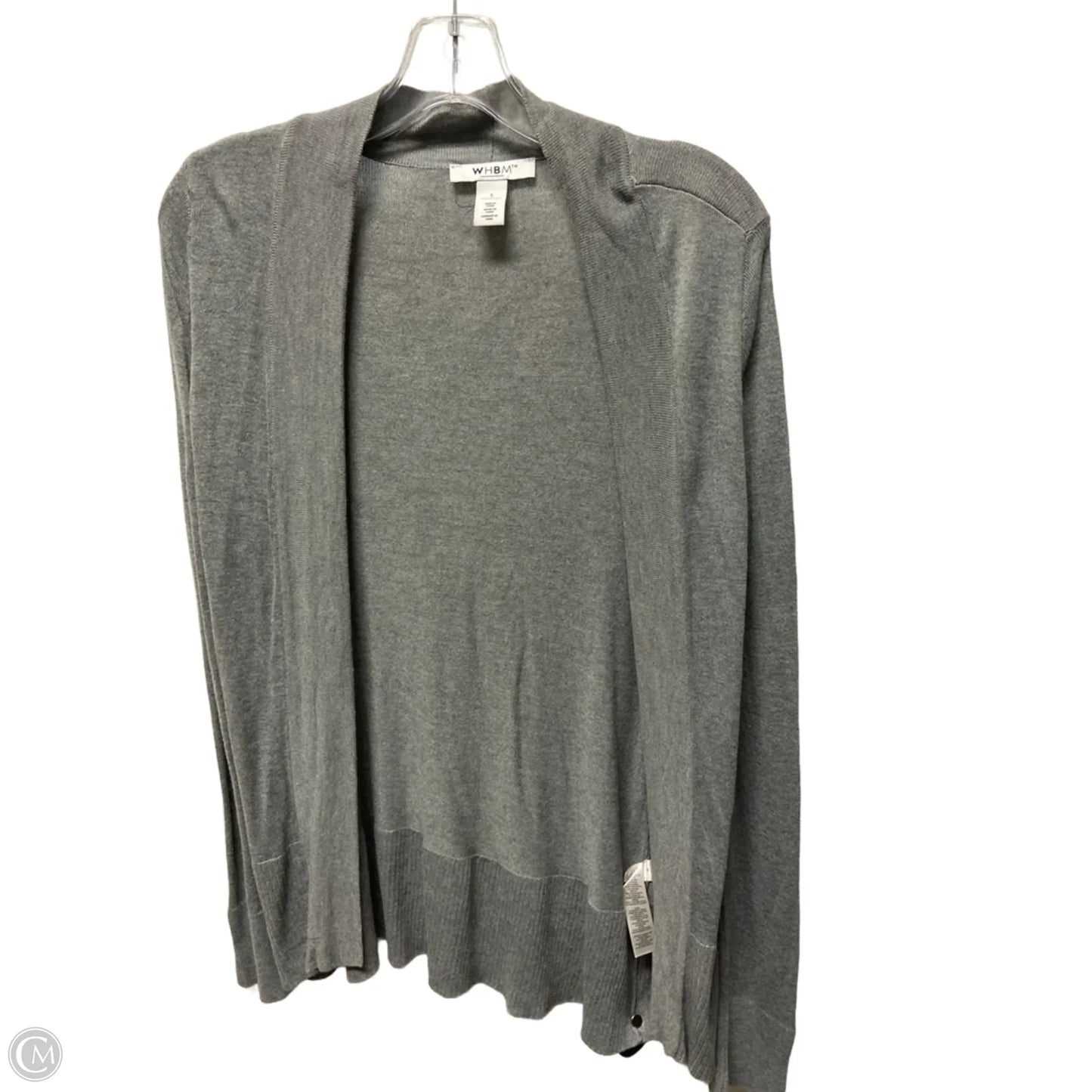 Sweater Cardigan By White House Black Market In Grey, Size: S