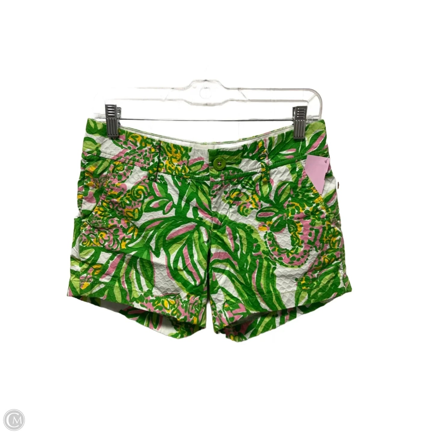 Shorts Designer By Lilly Pulitzer In Green, Size: 0