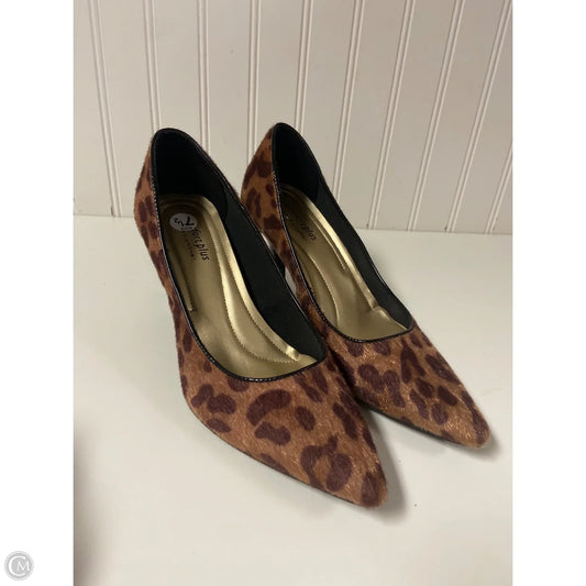 Shoes Heels Stiletto By Predictions In Animal Print, Size: 7.5