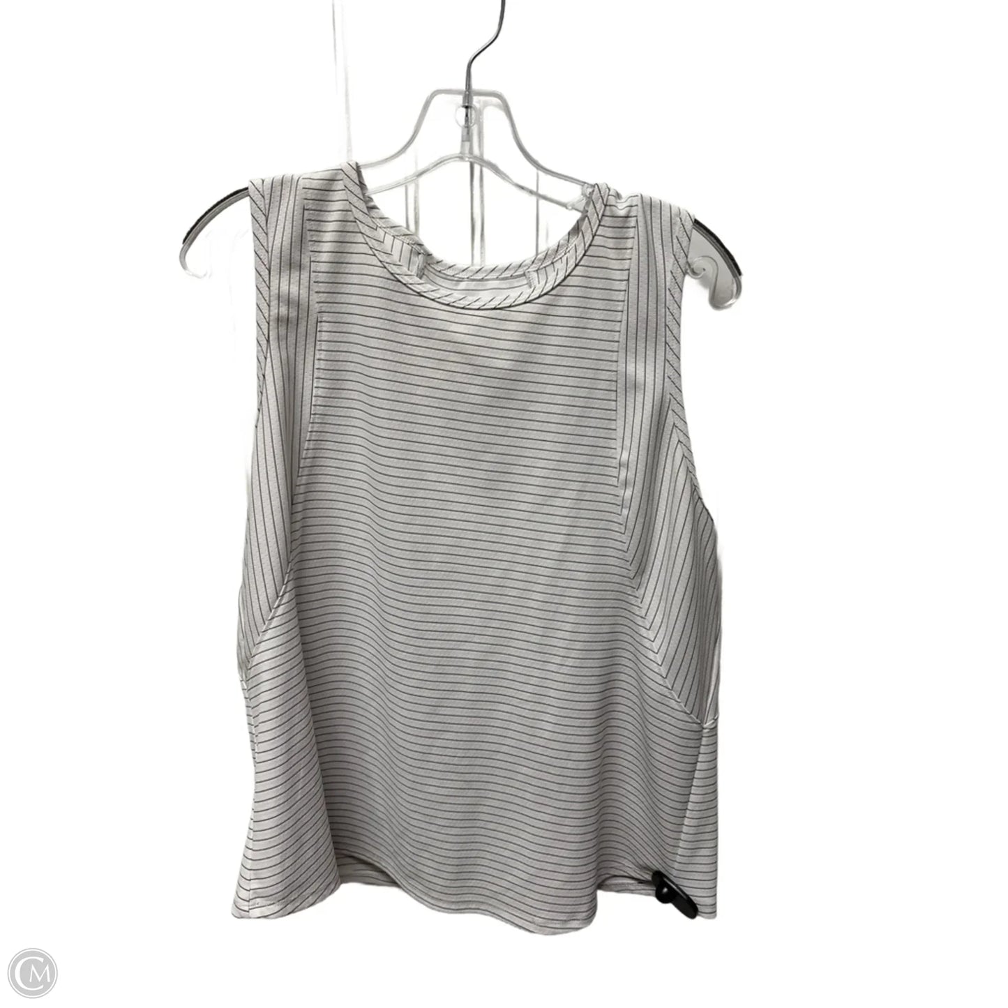 Athletic Tank Top By Sincerely Jules In Striped Pattern, Size: Xl