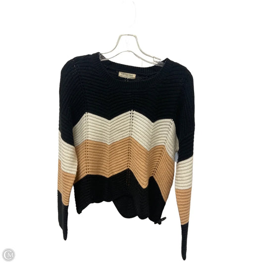 Sweater By Clothes Mentor In Black & Brown, Size: Xl
