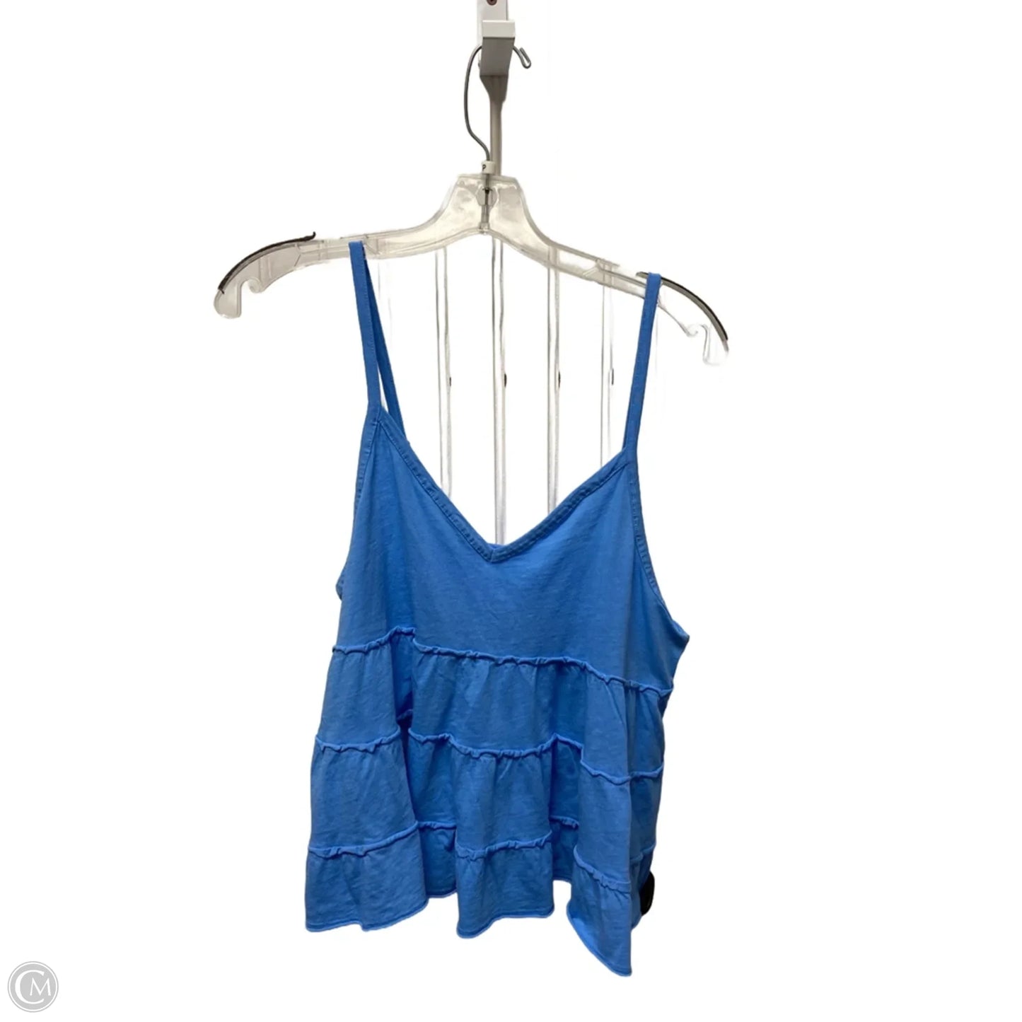 Top Sleeveless By American Eagle In Blue, Size: M