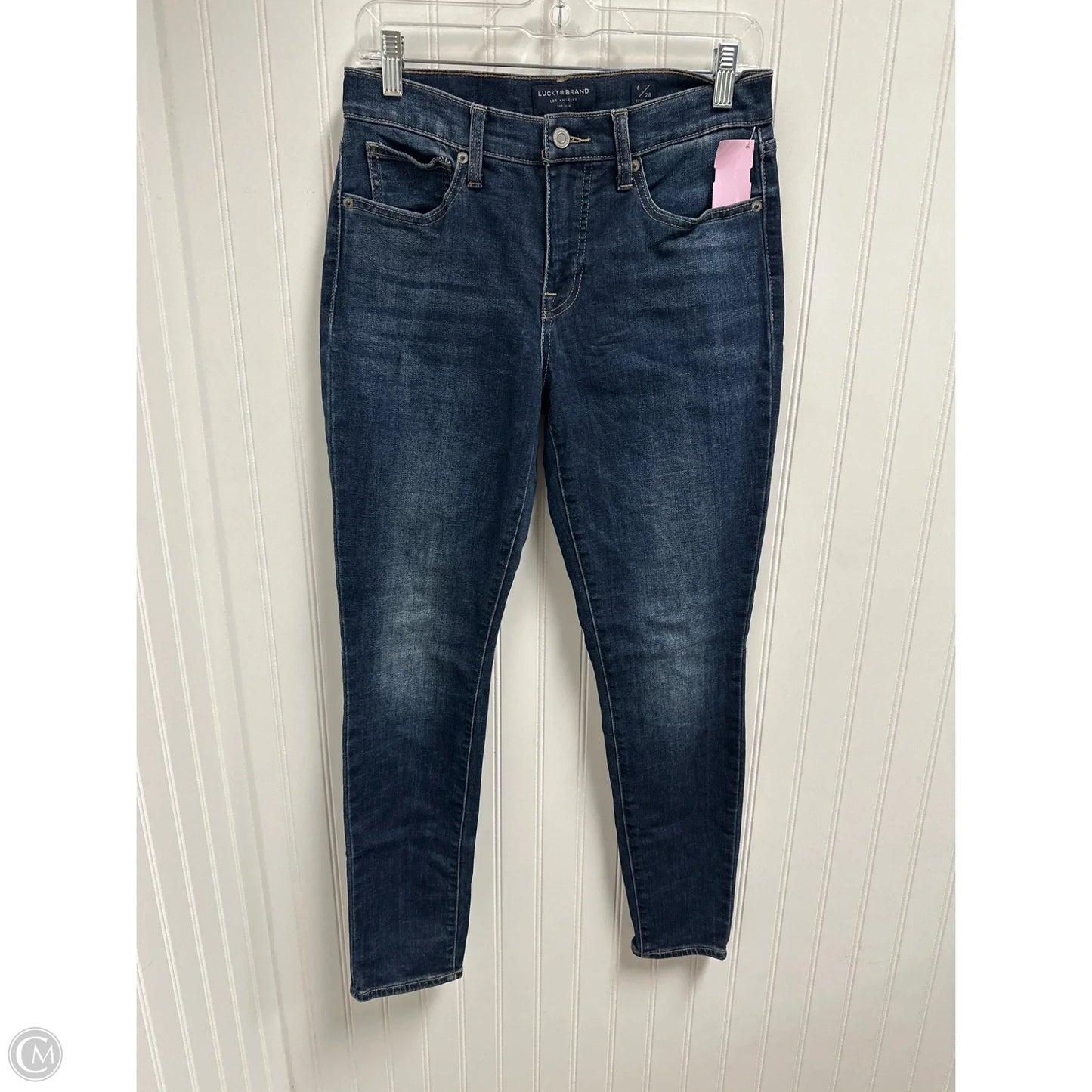 Jeans Skinny By Lucky Brand In Blue, Size: 6