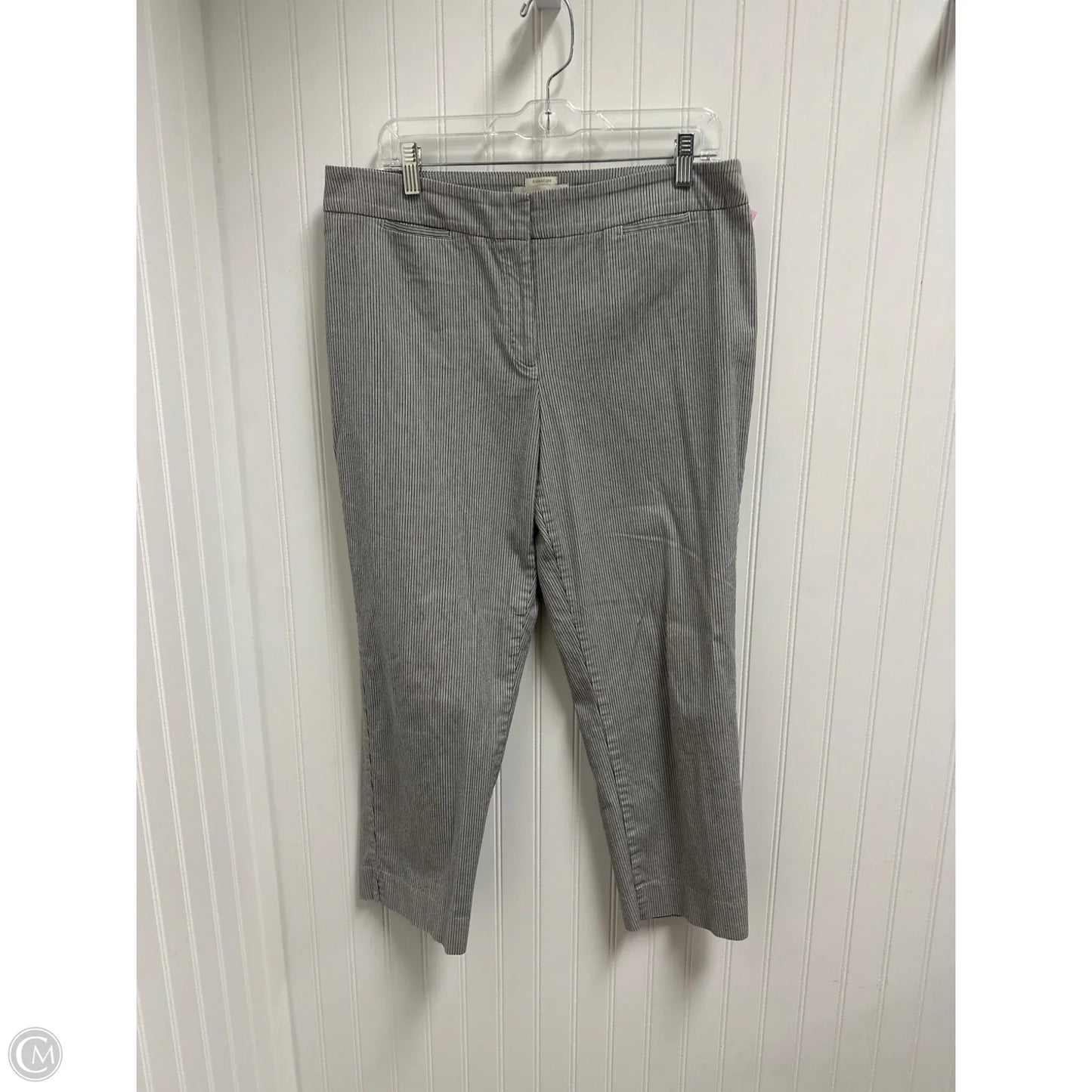 Pants Dress By Talbots In Striped Pattern, Size: 12