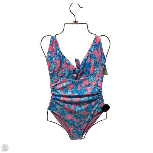 Swimsuit By Stella Parker In Blue & Pink, Size: S
