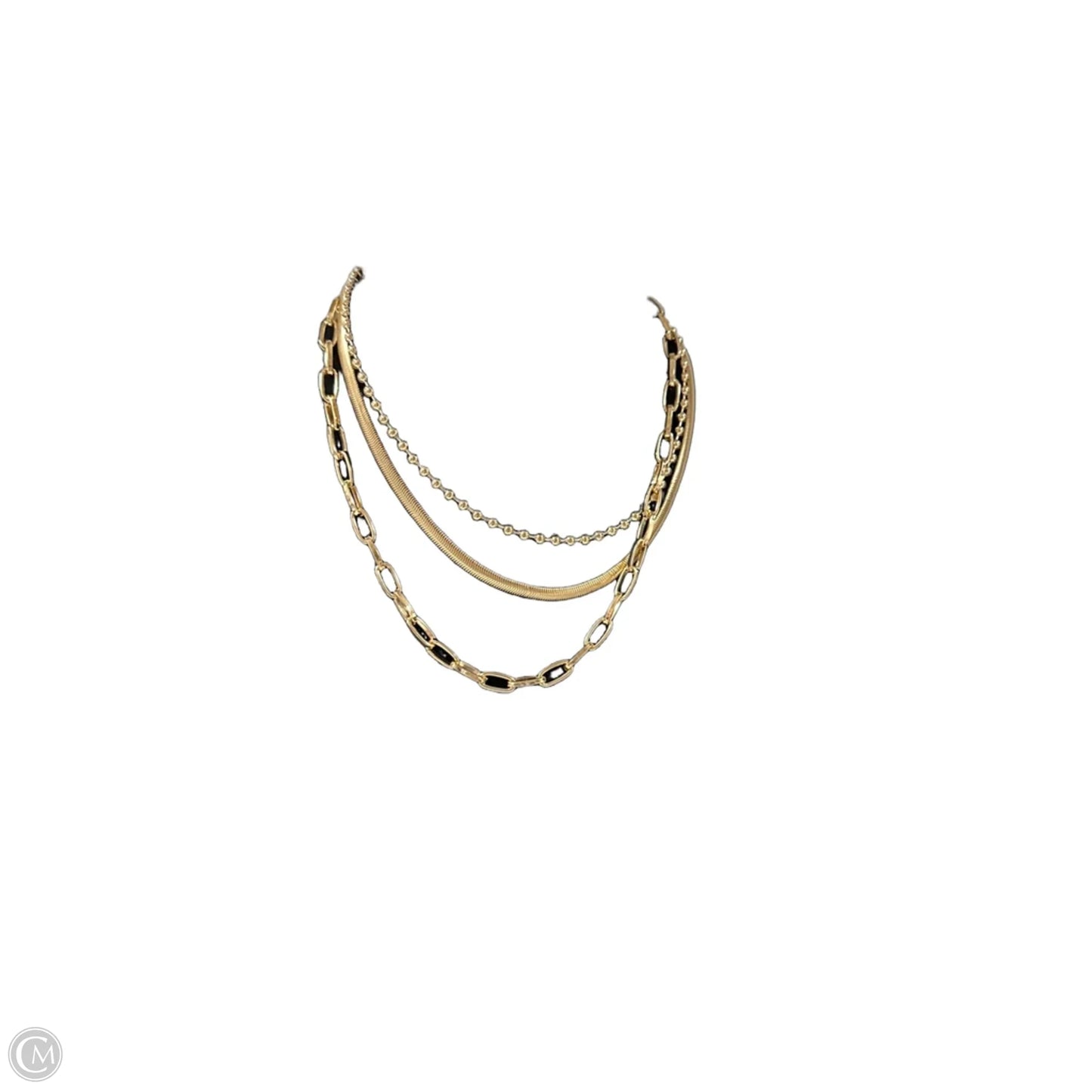 Necklace Layered By Clothes Mentor