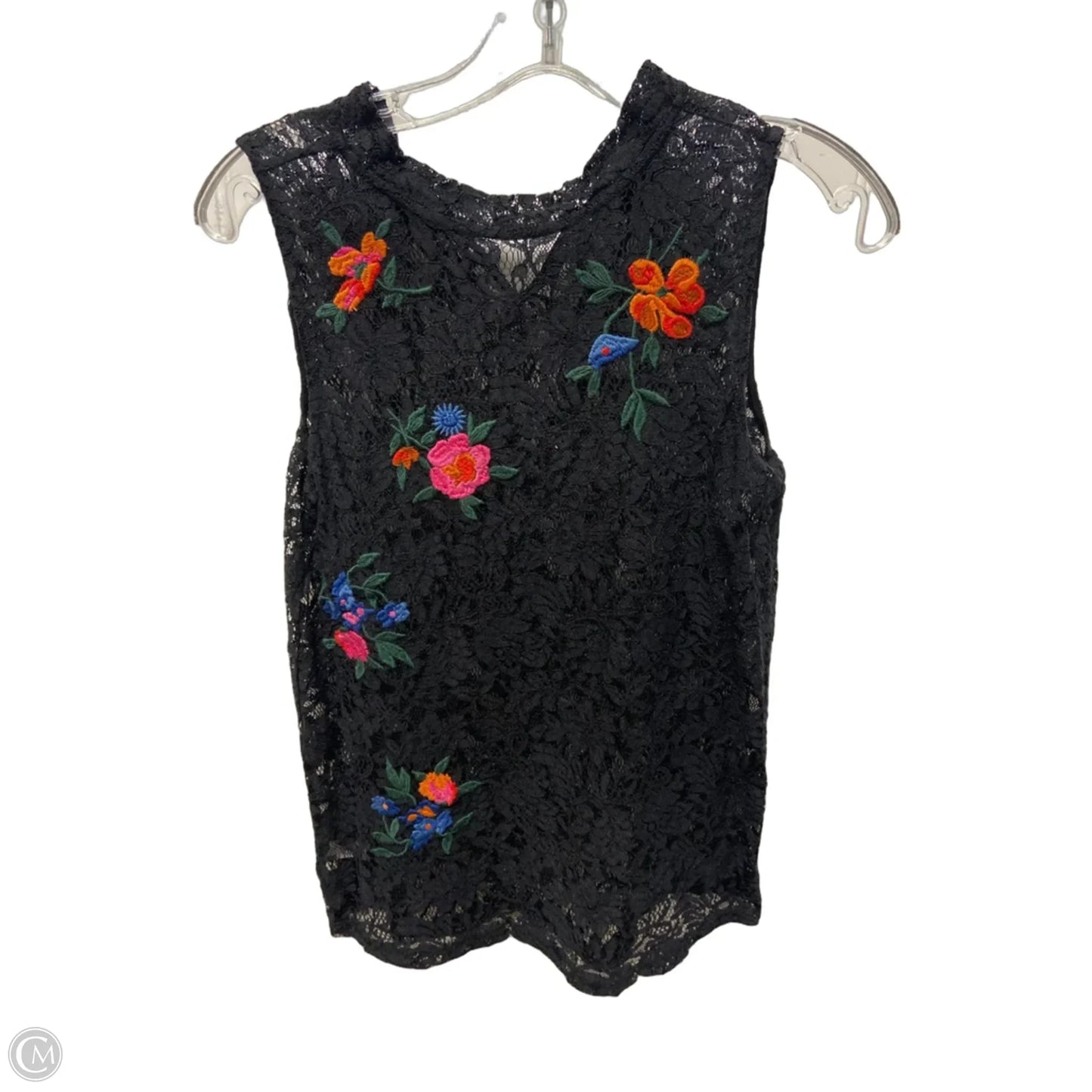 Top Sleeveless By Loft In Black, Size: Xs