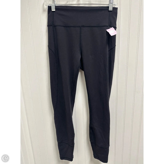 Athletic Leggings By Lululemon In Black, Size: 8