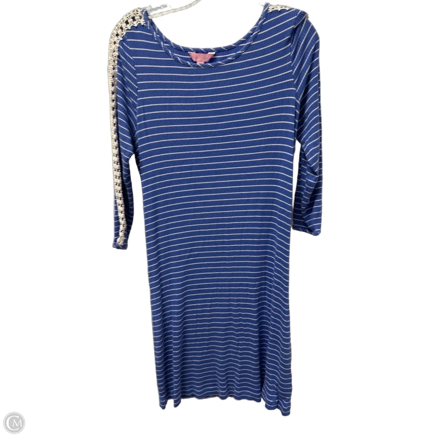 Dress Designer By Lilly Pulitzer In Blue, Size: L