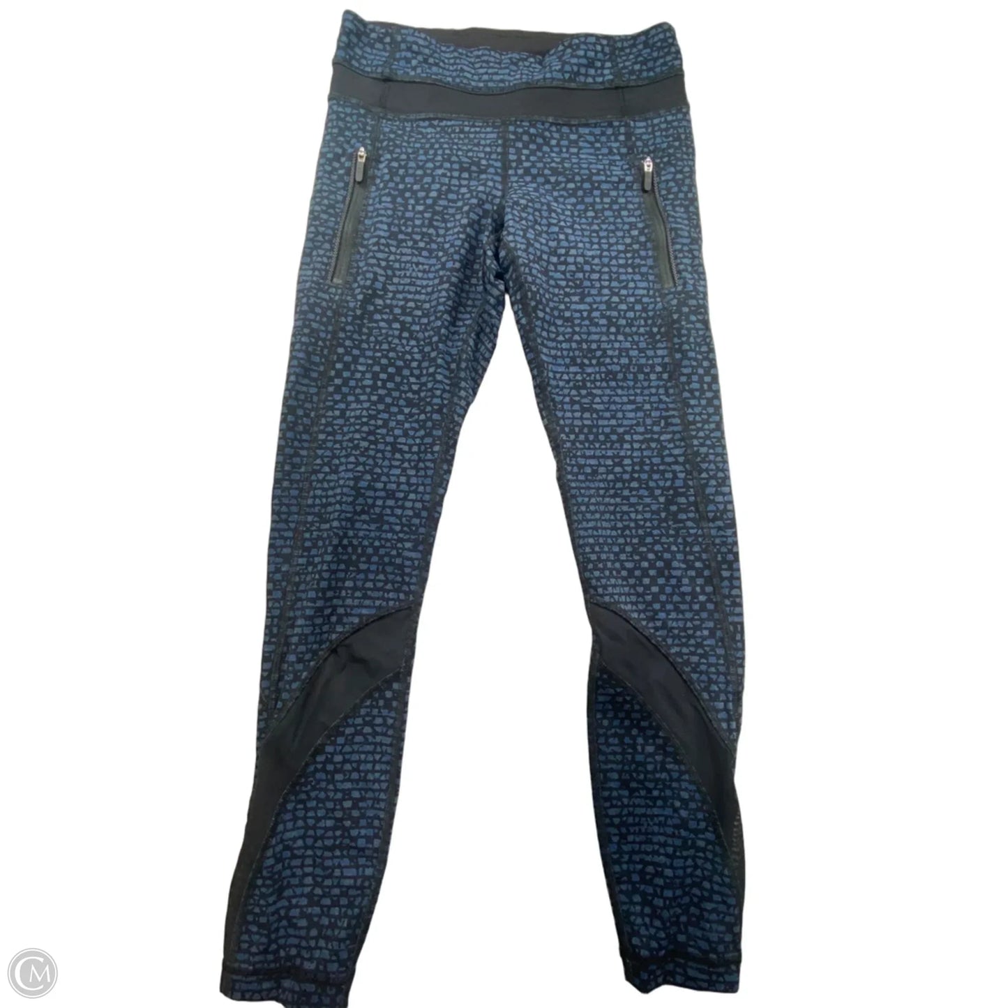 Athletic Leggings By Lululemon In Blue, Size: 4