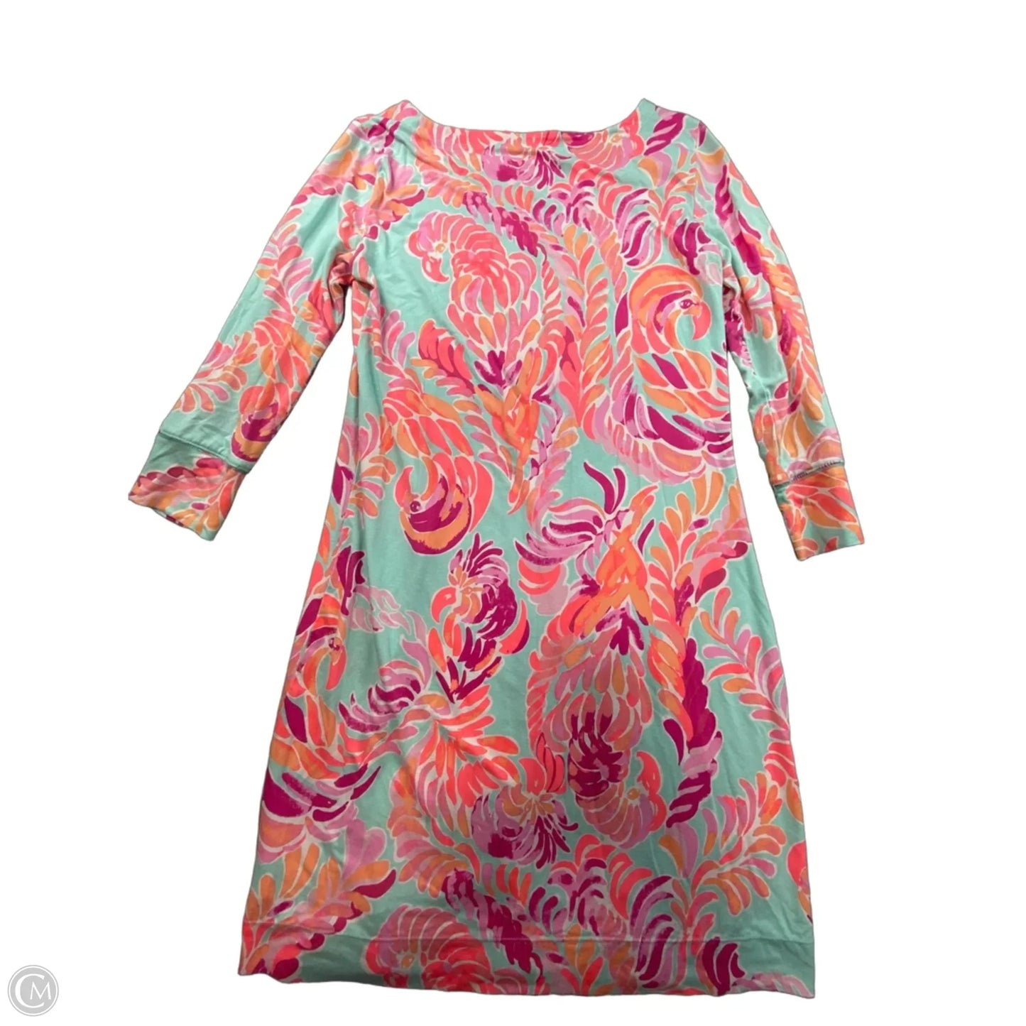 Dress Designer By Lilly Pulitzer In Peach, Size: S