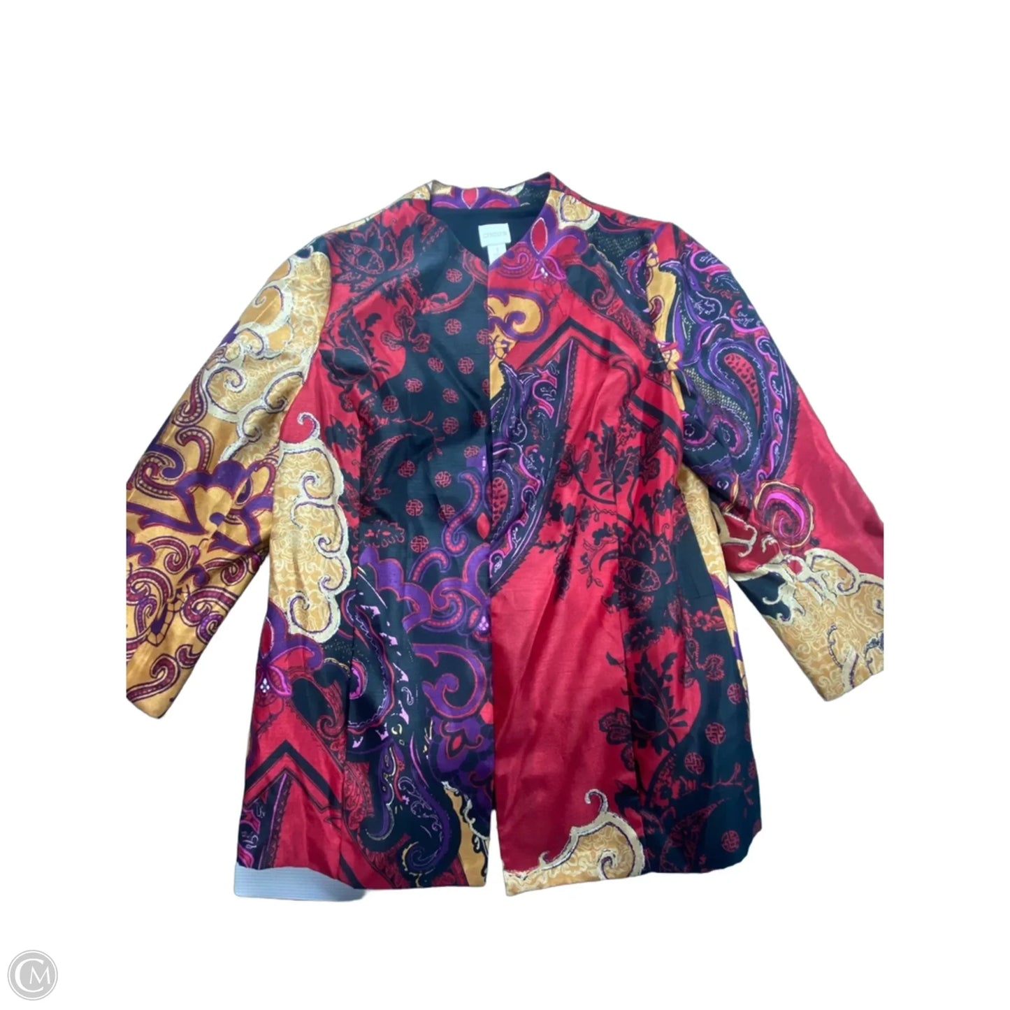 Jacket Other By Chicos In Red, Size: M