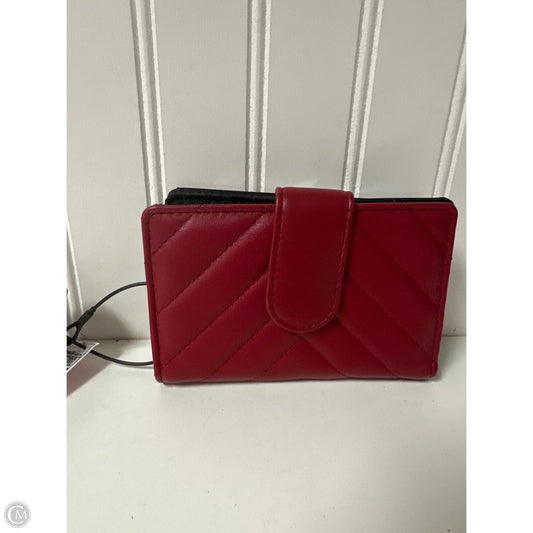 Wallet Leather By Clothes Mentor, Size: Small
