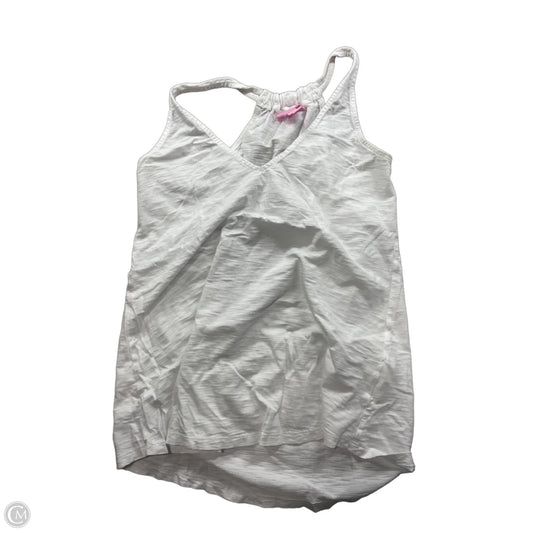 Top Sleeveless Designer By Lilly Pulitzer In White, Size: Xs