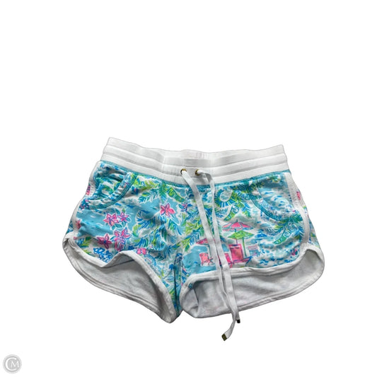 Shorts Designer By Lilly Pulitzer In Blue & Green, Size: Xs