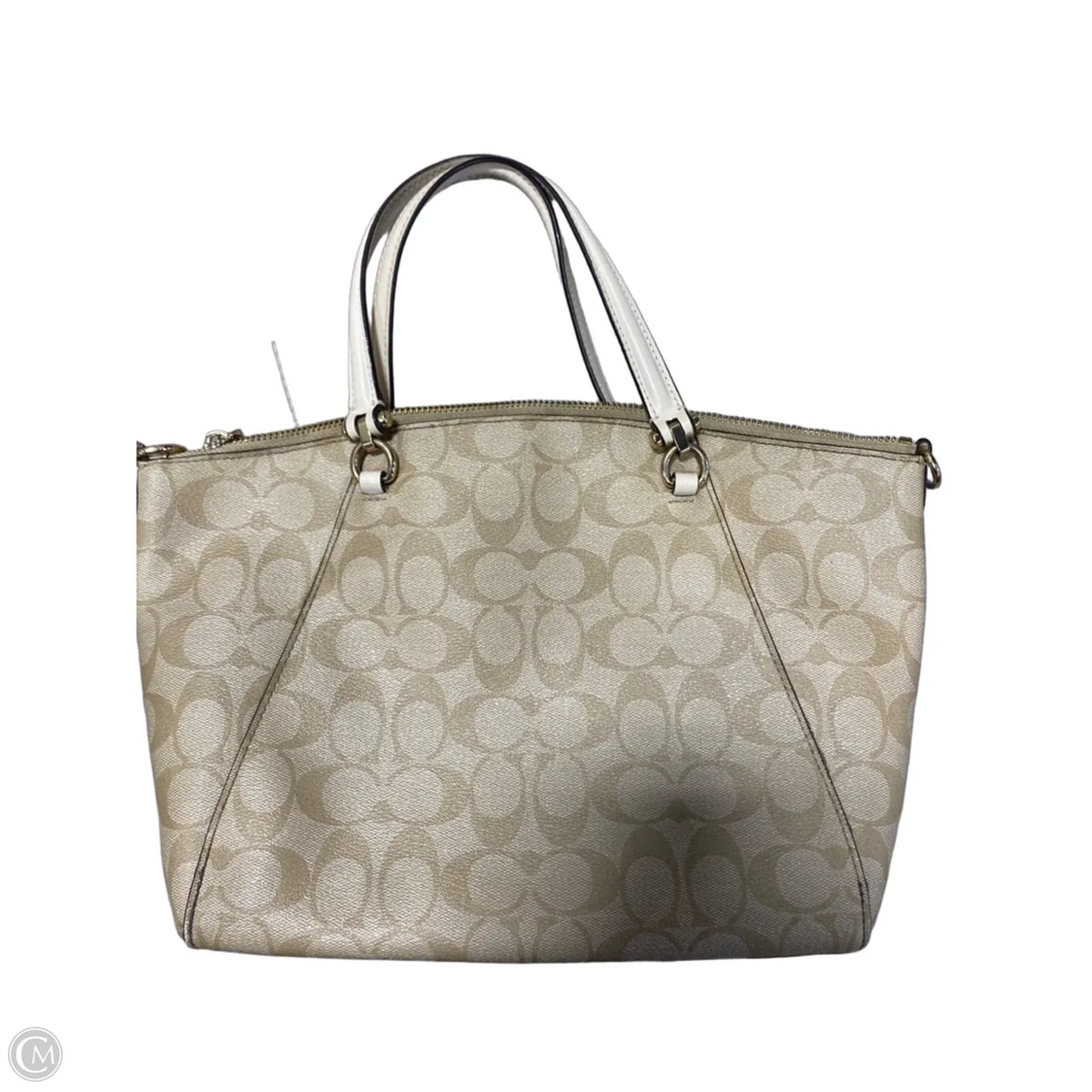 Handbag Designer By Coach, Size: Medium