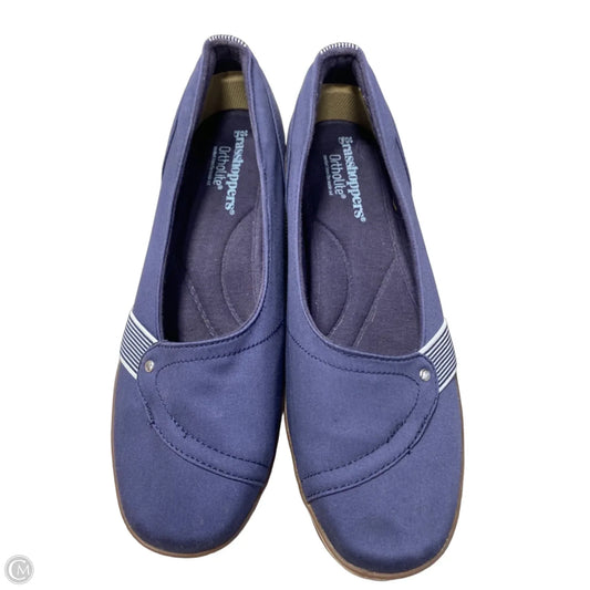 Shoes Flats By Grasshoppers In Blue, Size: 10