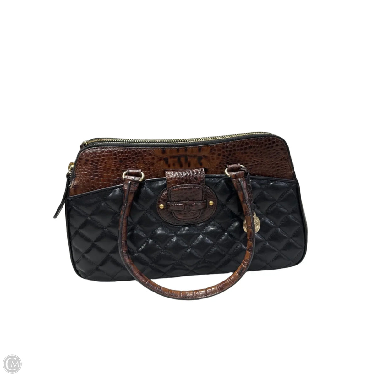 Handbag Designer By Brahmin, Size: Medium