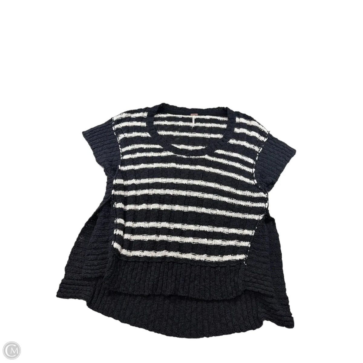 Sweater By Free People In Striped Pattern, Size: L