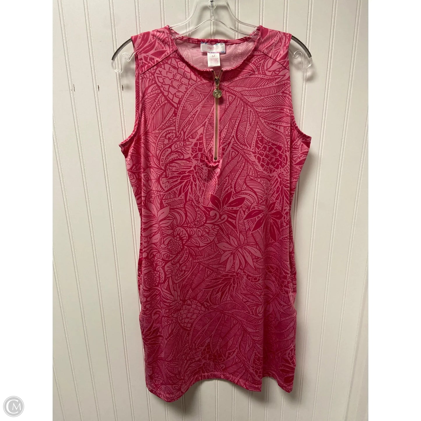 Dress Casual Short By Stella Parker In Pink, Size: M