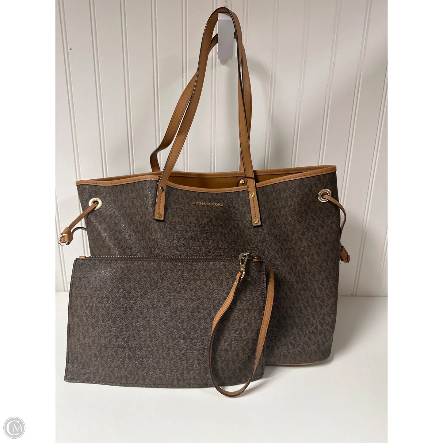 Handbag Designer By Michael Kors, Size: Large