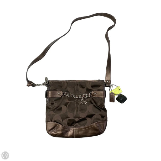 Crossbody Designer By Coach, Size: Medium