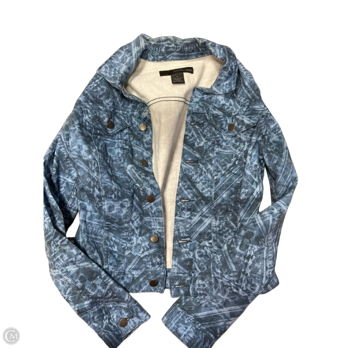 Jacket Other By Calvin Klein In Blue, Size: M