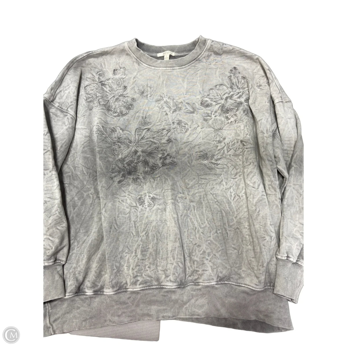 Sweater By Next In Grey, Size: L