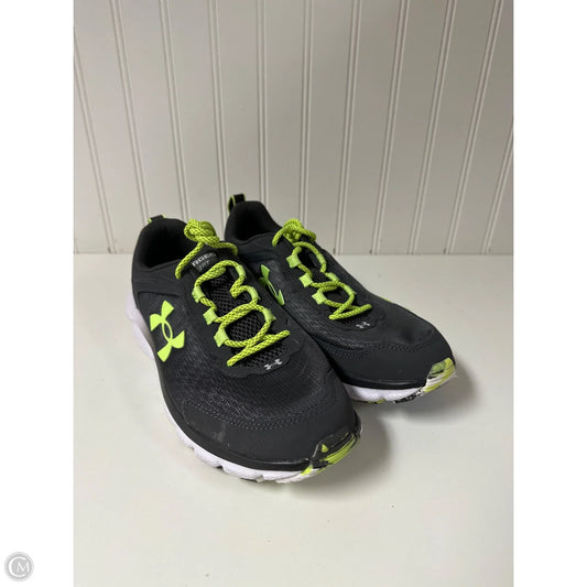 Shoes Athletic By Under Armour In Green, Size: 8