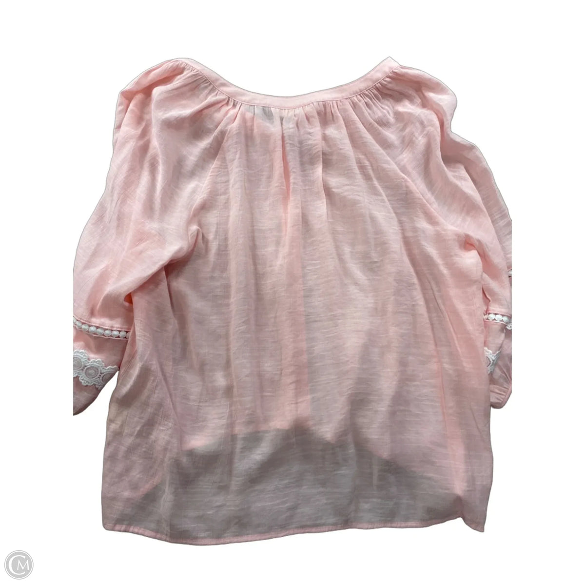 Top Long Sleeve By Ruby Rd In Pink, Size: Xl