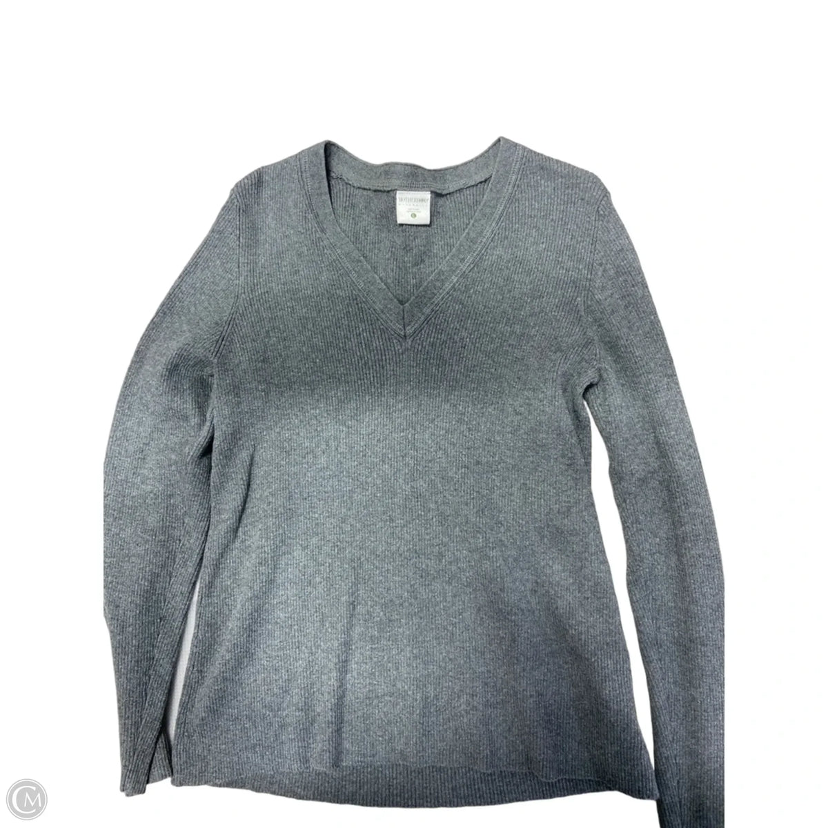 Sweater By Clothes Mentor In Grey, Size: L