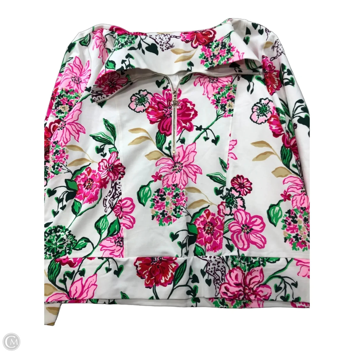 Sweatshirt Designer By Lilly Pulitzer In White, Size: M
