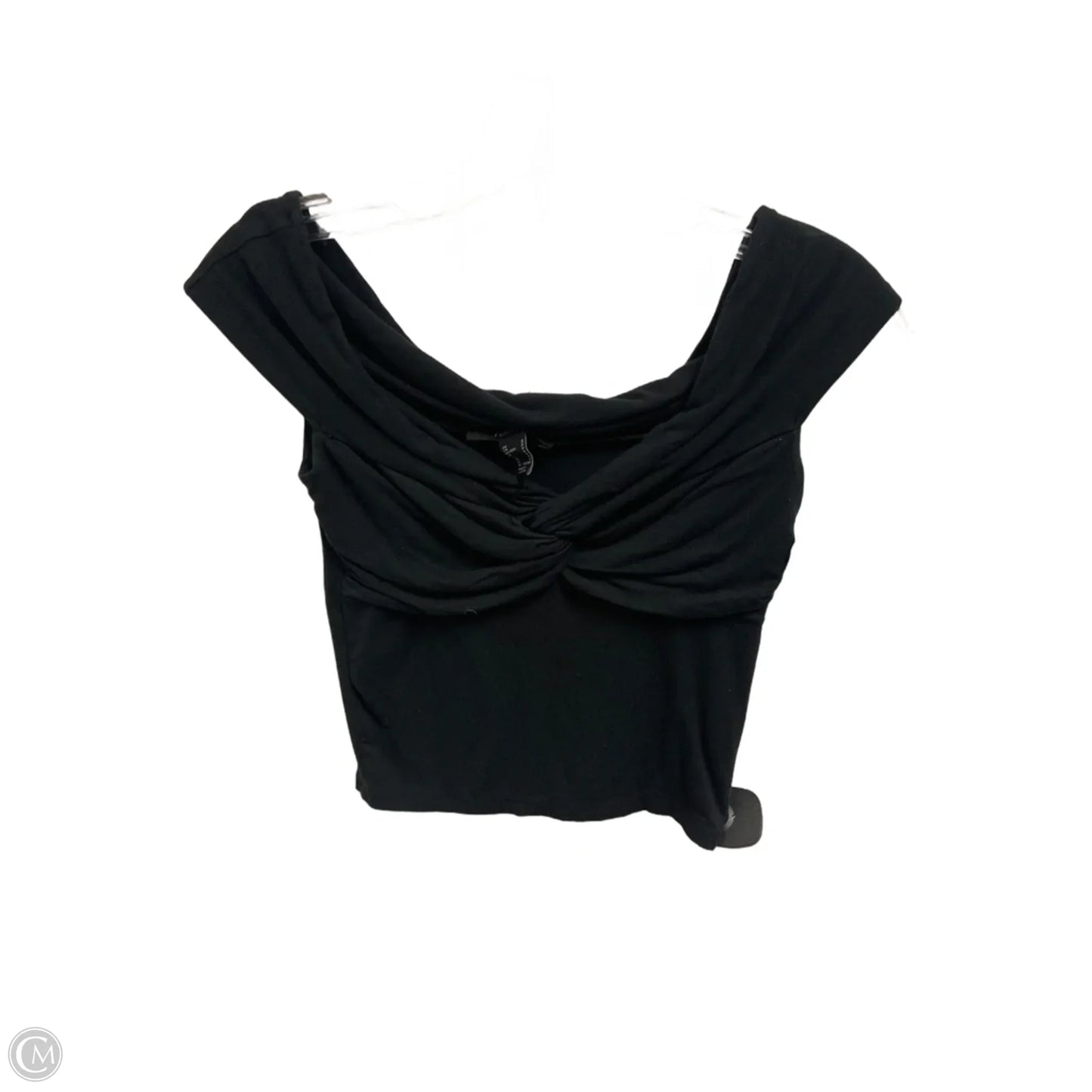 Top Sleeveless By Forever 21 In Black, Size: S