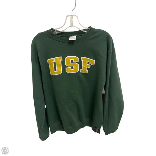 Sweater By Champion In Green, Size: M