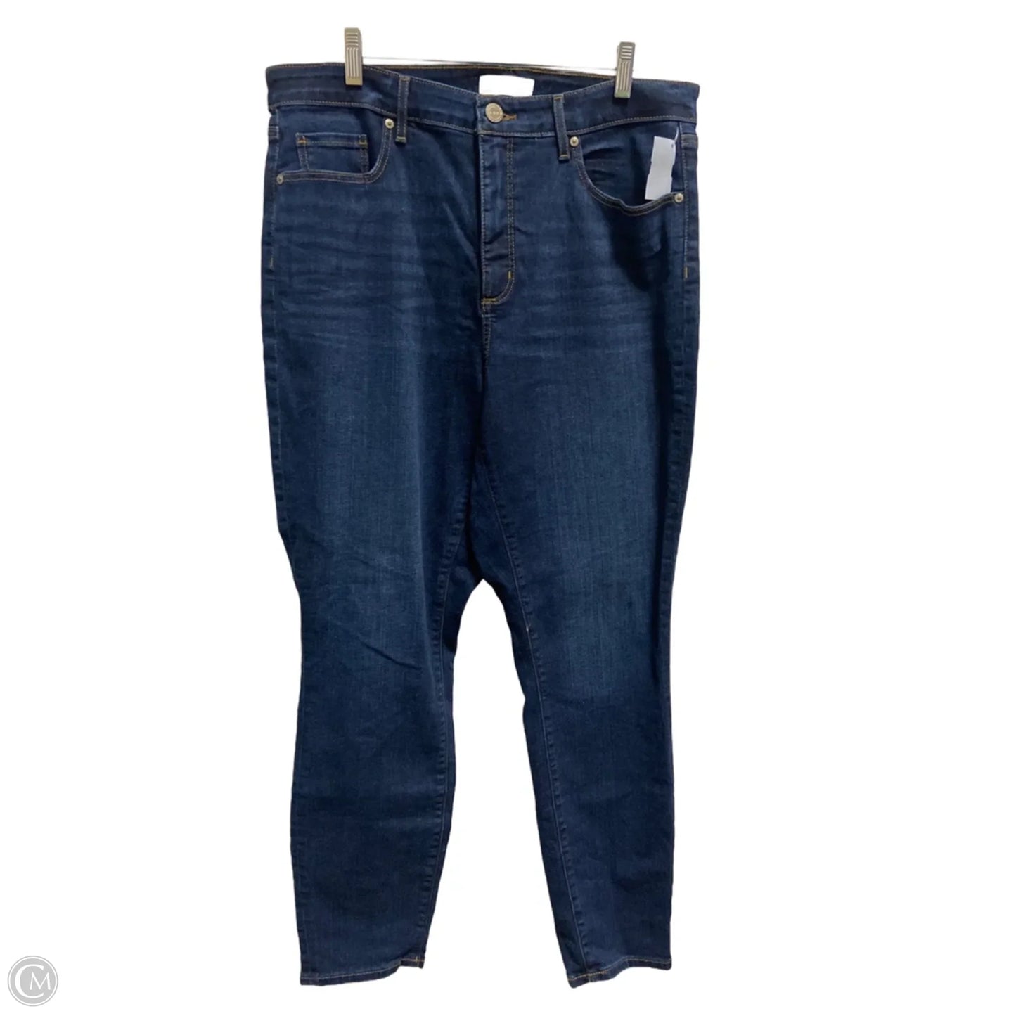 Jeans Wide Leg By Loft In Blue, Size: 14