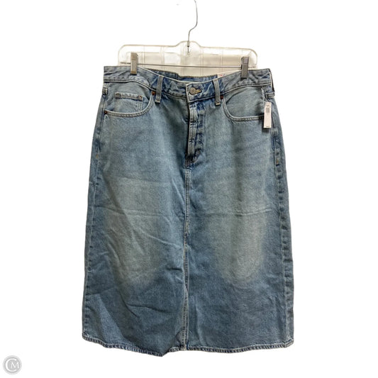 Skirt Midi By Old Navy In Blue, Size: 16