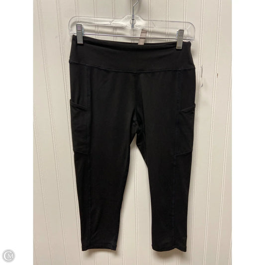 Athletic Leggings By Clothes Mentor In Black, Size: M